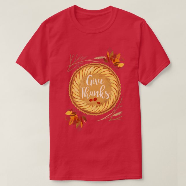 Camiseta Dar las gracias4 (Diseño del anverso)