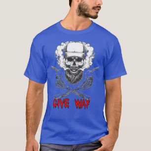 Camiseta Dar paso al conductor del camión con barba