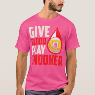 Camiseta Dar Snooker Billiard Snooker Pool de Reproducción 