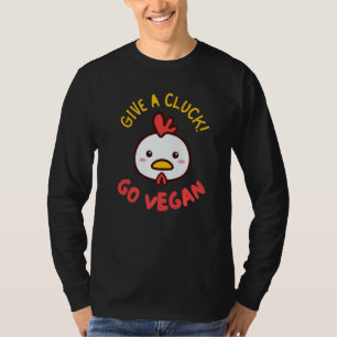 Camiseta Dar Un Clube Go Vegan Plant Basado En Los Derechos