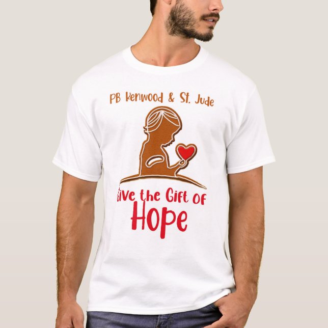 Camiseta dar un regalo de esperanza (Anverso)