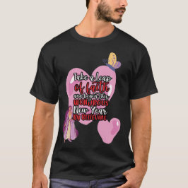 Camiseta Dar un salto a la princesa púrpura de fe