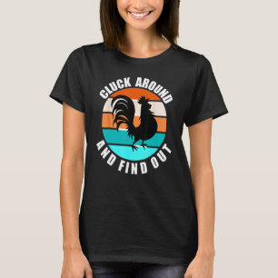 CAMISETA DAR VUELTAS Y DESCUBRIR AMANTE DE POLLOS GRANJA AV