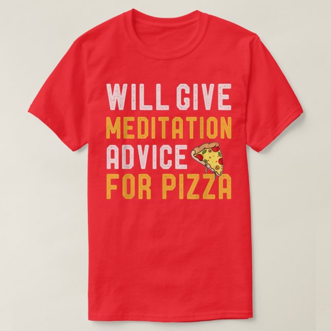 Camiseta Dará Asesoramiento De Meditación Para El Entrenado (Diseño del anverso)
