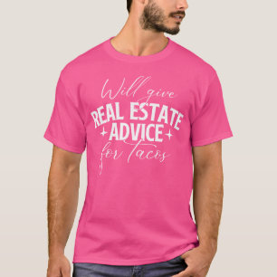 Camiseta Dará Asesoramiento Inmobiliario Para El Agente Tac