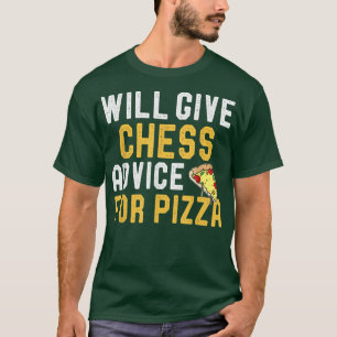 Camiseta Dará consejos de ajedrez para la divertida partida