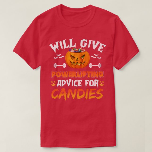 Camiseta Dará Consejos De Elevación De Poderío Para El Saló (Diseño del anverso)