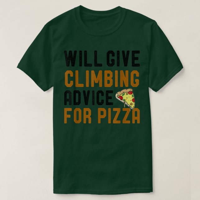Camiseta Dará Consejos De Escalada Para Los Escaladores Gra (Diseño del anverso)