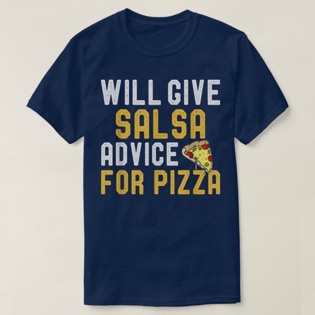 Camiseta Dará Consejos De Salsa Para El Divertido Baile De  (Diseño del anverso)