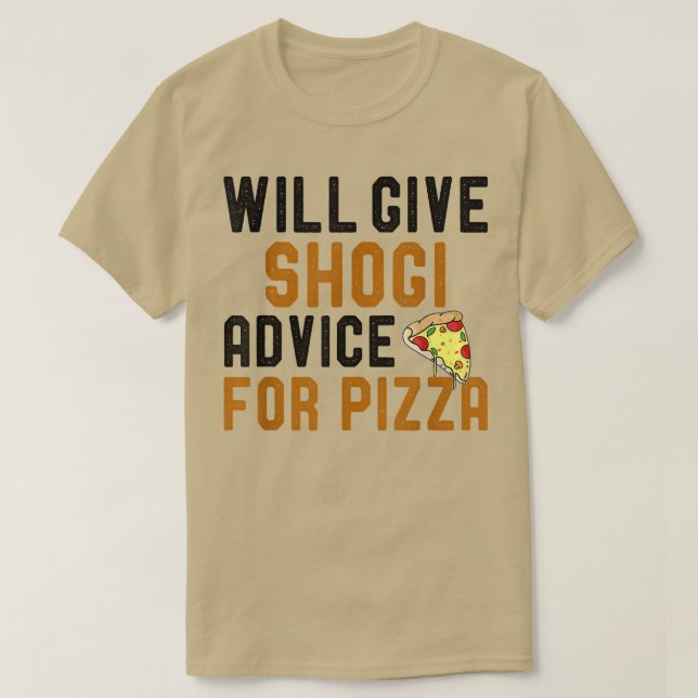 Camiseta Dará Consejos De Shogi Para Que Los Divertidos De  (Diseño del anverso)