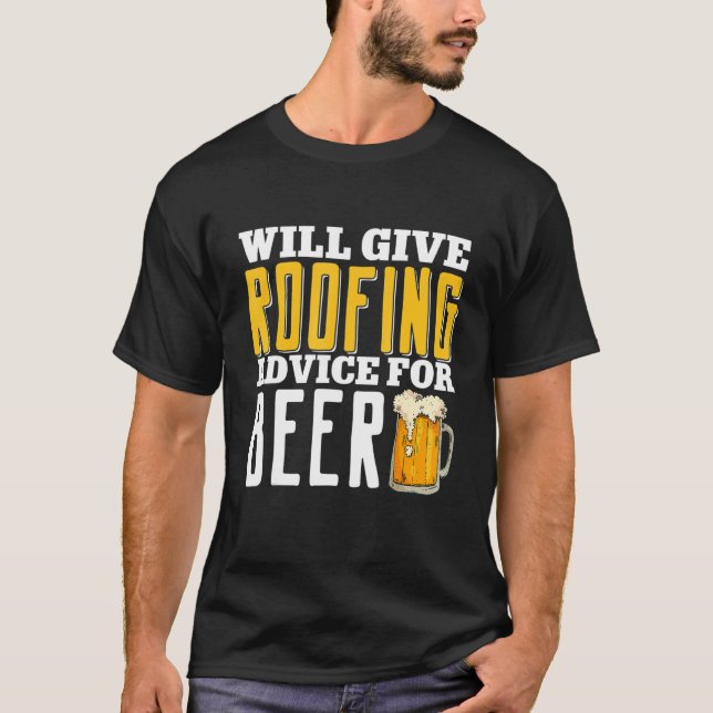 Camiseta Dará Consejos De Techo Para El Contenedor Del Tech (Anverso)