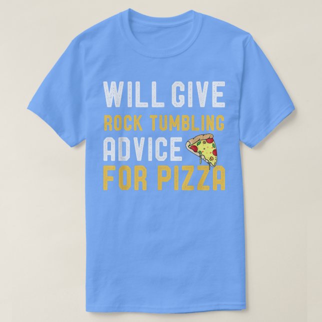 Camiseta Dará Consejos De Tumores De Roca Para El Gracioso  (Diseño del anverso)
