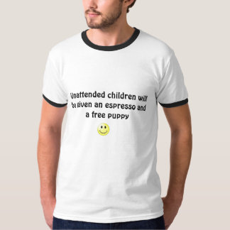 Camiseta Darán los niños desatendidos un es…
