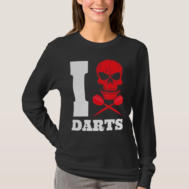 Camiseta Dardo Dardos Calavera 180 (Anverso)