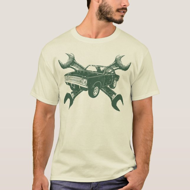 Camiseta Dardo de 1968 Dodge Hurst Hemi (Anverso)