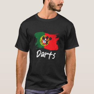 Camiseta Dardos Bandera Portuguesa Arrojando Conde Portugal