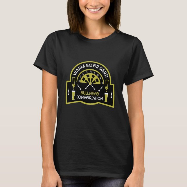 Camiseta Dardos Clásicos de Pub (Anverso)
