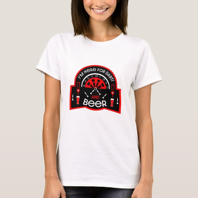 Camiseta Dardos Clásicos de Pub (Anverso)