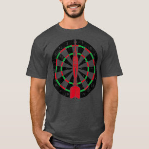Camiseta Dardos Dartboard Dart Board Jugador Regalos de épo