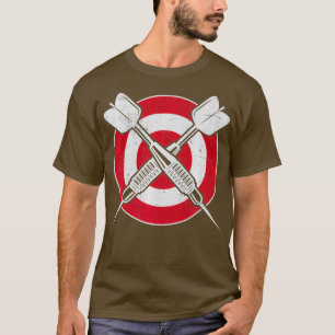 Camiseta Dardos Dartboard Dart Board Target Vintage Gifts