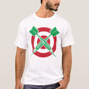 Camiseta Dardos Dartboard Dart Board Target Vintage Gifts M