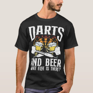 Camiseta Dardos de cerveza y cerveza ¿Qué más hay?