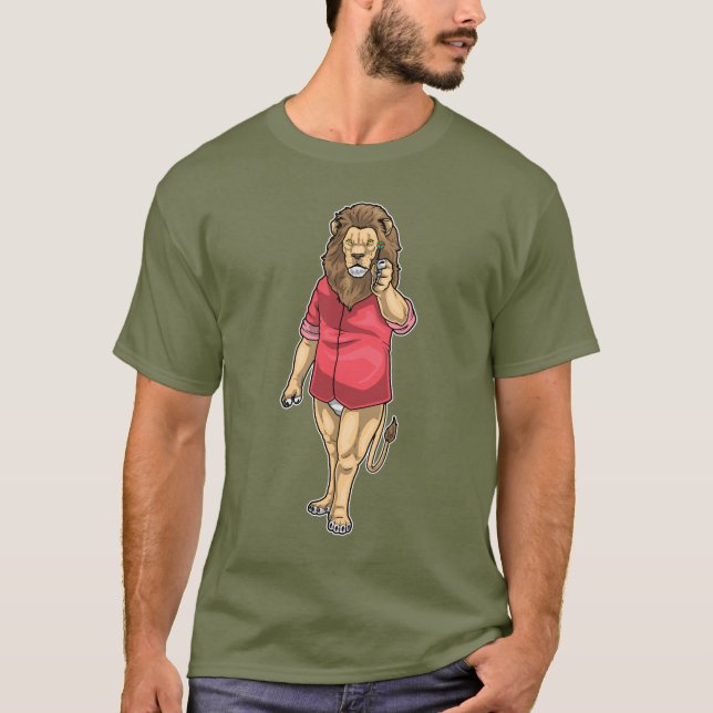 Camiseta Dardos de dardos de león (Anverso)