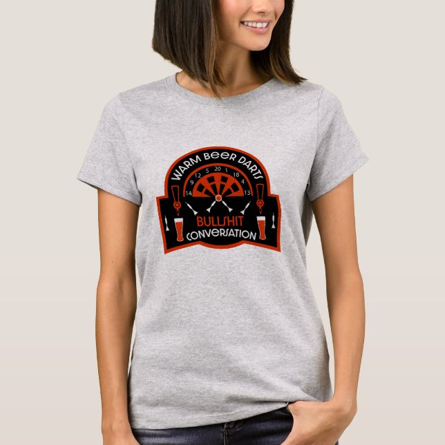 Camiseta Dardos de pub clásicos (Anverso)