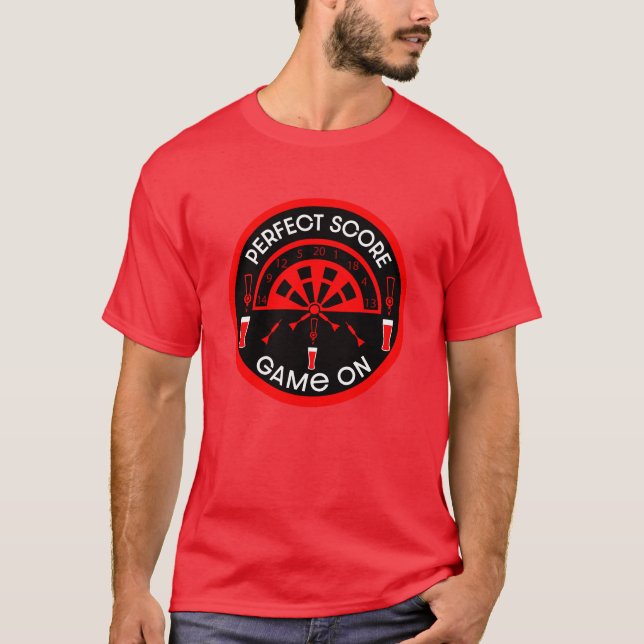 Camiseta Dardos de pub clásicos (Anverso)