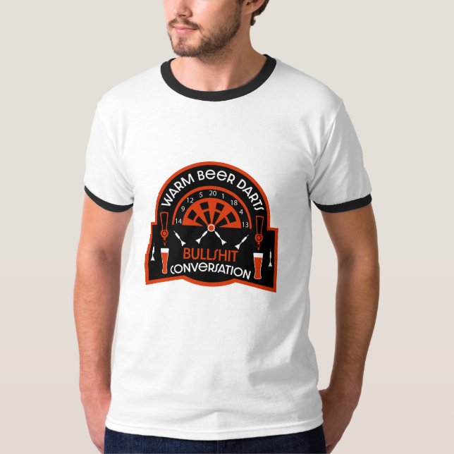 Camiseta Dardos de pub clásicos (Anverso)