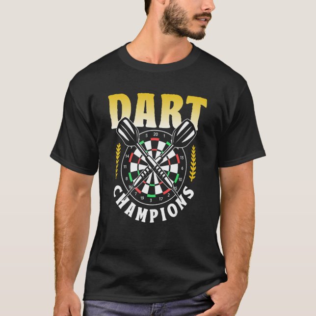 Camiseta Dardos del equipo Dart Champions Squad (Anverso)