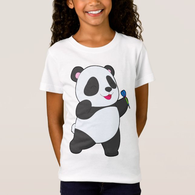 Camiseta Dardos Deporte Dardos Panda (Anverso)