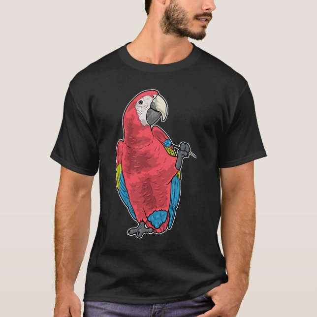 Camiseta Dardos Deportes de Dardos Loro (Anverso)