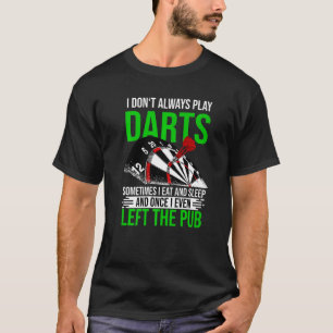 Camiseta Dardos Diciendo Con Cartón Y Dardos