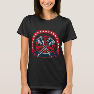 Camiseta Dardos divertidos para jugadores de dardos Pally 2