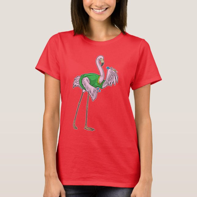Camiseta Dardos Flamingo Darts (Anverso)