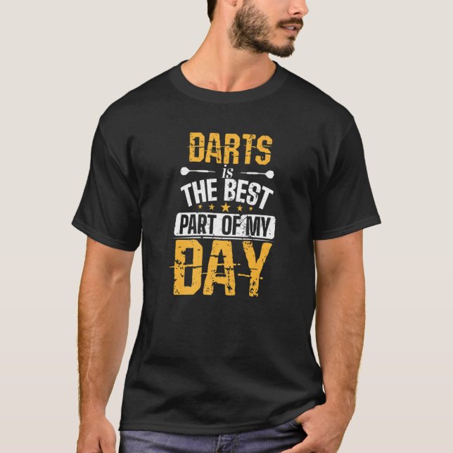 Camiseta Dardos Mejor Fiesta De Mi Día (Anverso)