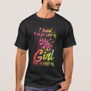Camiseta Dardos Mujer Regalo Flechas Campo Equipo Juega Com