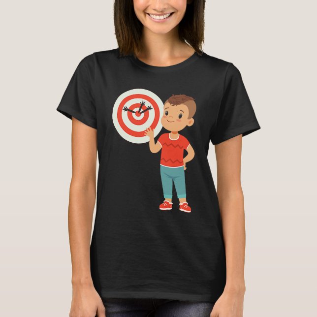 Camiseta dardos para jugadores dardos Pally 20 dardos Dar 1 (Anverso)