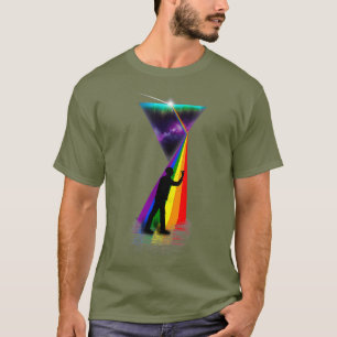 Camiseta Dardos retro prismáticos vintage