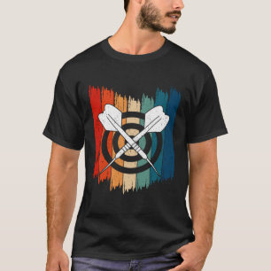 Camiseta Dardos retro vintage y pullover de tablero H