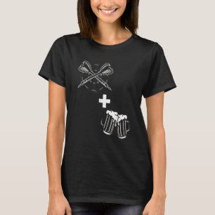 Camiseta Dardos y abejas + cerveza para Dart Player Dart