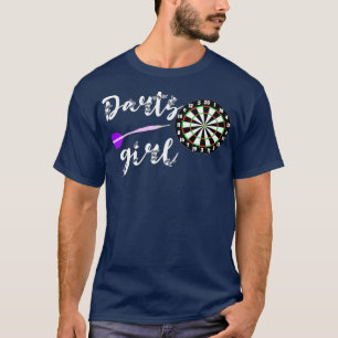 Camiseta Dards Chica Dart Player Arrow Game Bullseye Board