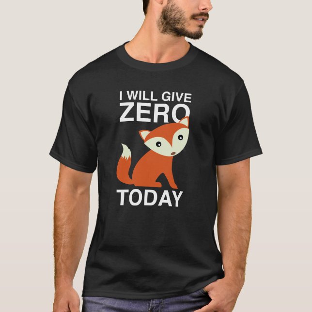 Camiseta Daré A Zero Fox Hoy (Anverso)