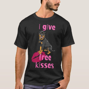Camiseta Daré Besos gratis a Rottweiler