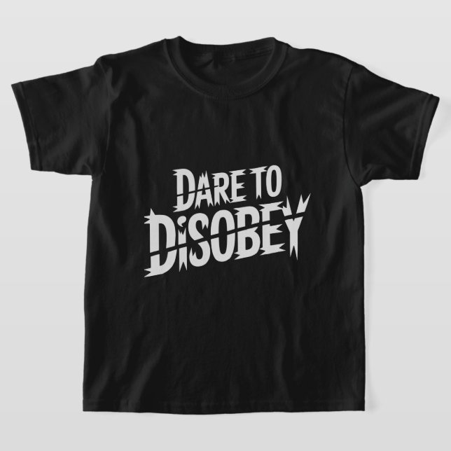 Camiseta Dare to Disobey Punk (Distribución)