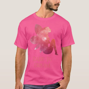Camiseta Dare to Dream Pink Galay Fairy Silhouette