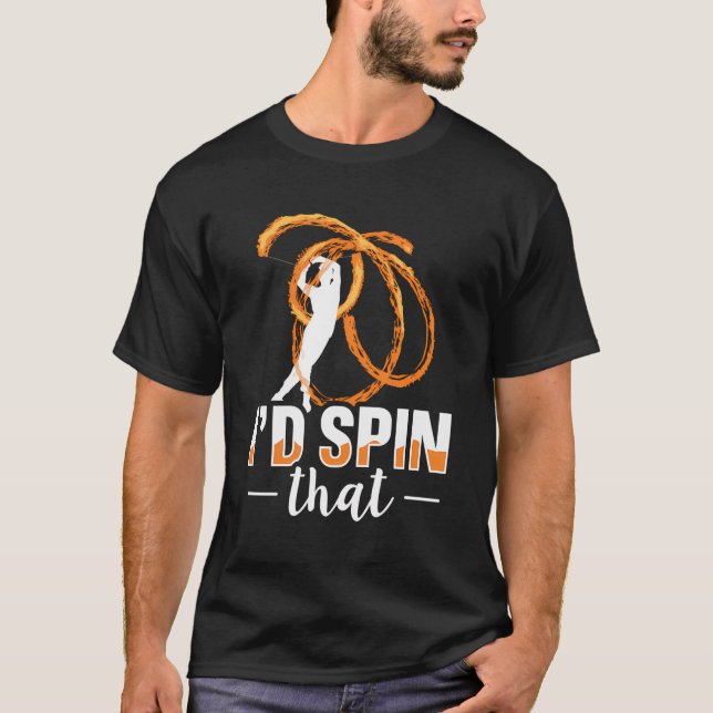 Camiseta Daría La Cita Para Un Spinner. (Anverso)