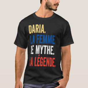 Camiseta Daria La leyenda del mito femenino para la malaria