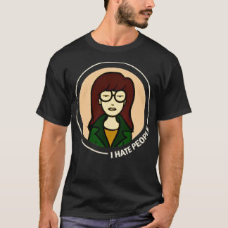 Camiseta Daria, odio a la gente